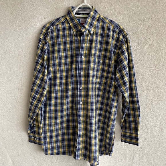 George Strait Cowboy Cut Collection by Wrangler / Men’s Long Sleeve Butt… - Picture 1 of 7